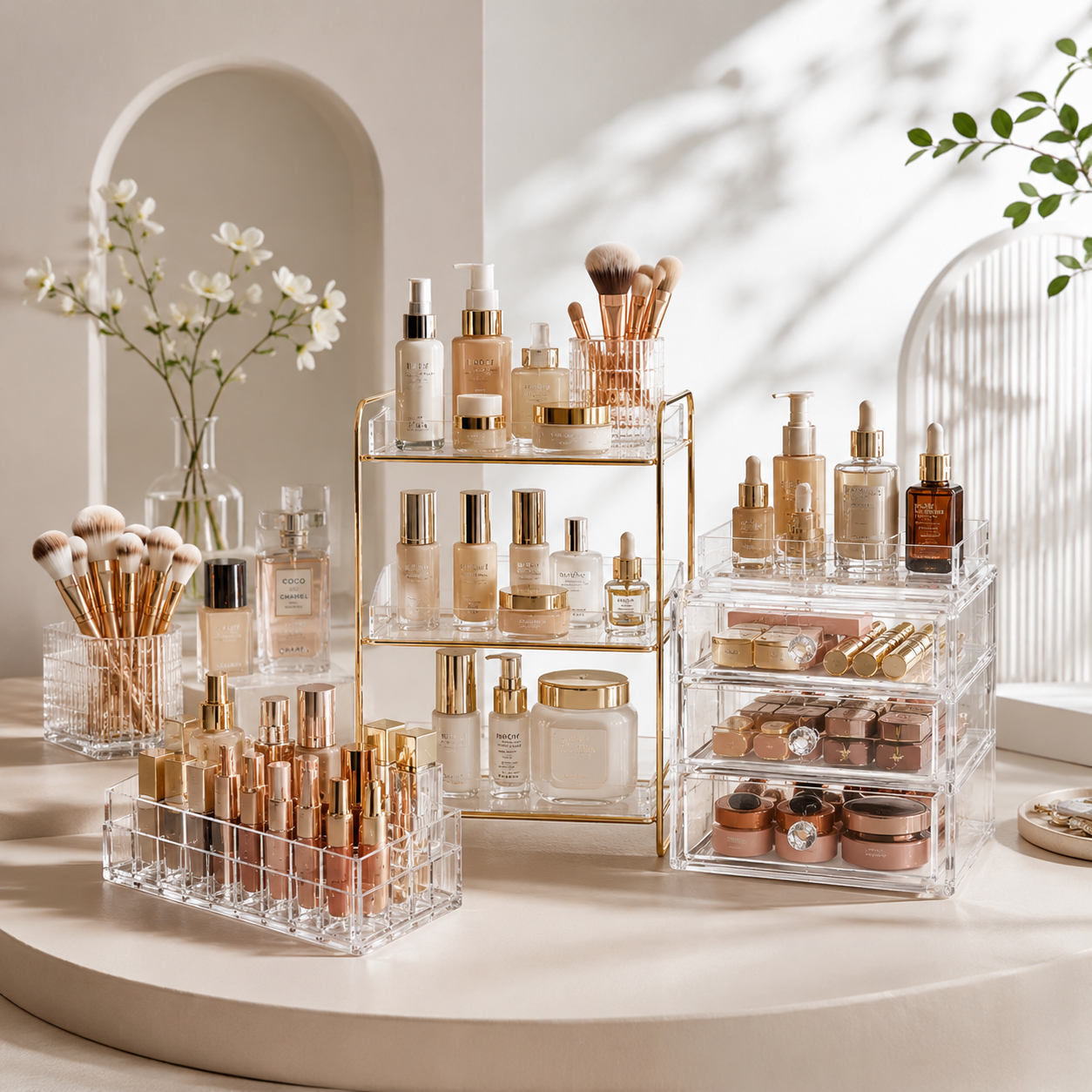 Vanity & Makeup Storage